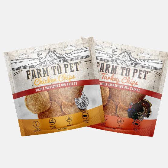 Farm to Pet Chips Snack Pack - Rocky & Maggie's Pet Boutique and Salon