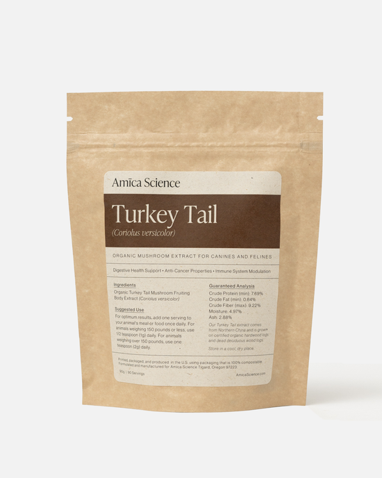 Amica Science Turkey Tail Functional Mushroom Supplement