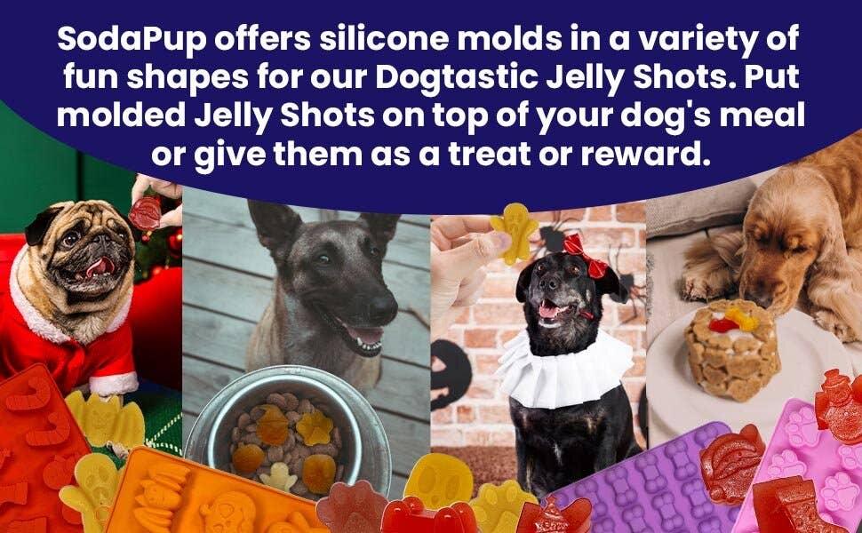 Dogtastic Jelly Shots - Cranberry Flavor - Rocky & Maggie's Pet Boutique and Salon
