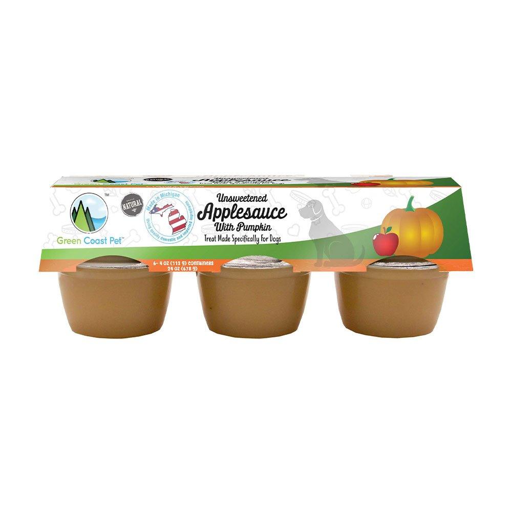 Green Coast Pet™ Unsweetened Applesauce with Pumpkin - Rocky & Maggie's Pet Boutique and Salon