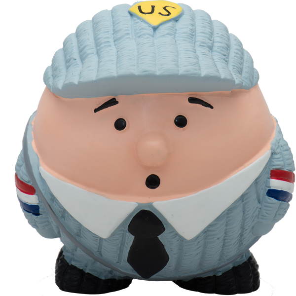 Matty Mail Carrier Ruff-Tex Latex Ball Dog Toy, Large