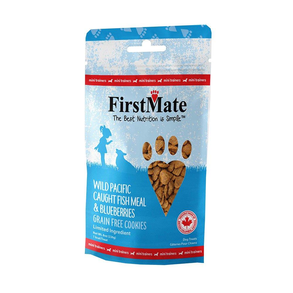 FirstMate™ Mini Fish With Blueberry Dog Treats 8oz - Rocky & Maggie's Pet Boutique and Salon