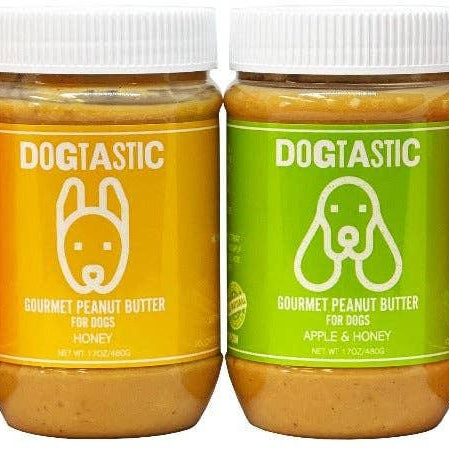 Dogtastic Gourmet Peanut Butter for Dogs - Berries & Honey Flavor - Rocky & Maggie's Pet Boutique and Salon