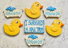 Spaw Day Cookies: Rubber Duckie You're the One Cookie - Rocky & Maggie's Pet Boutique and Salon