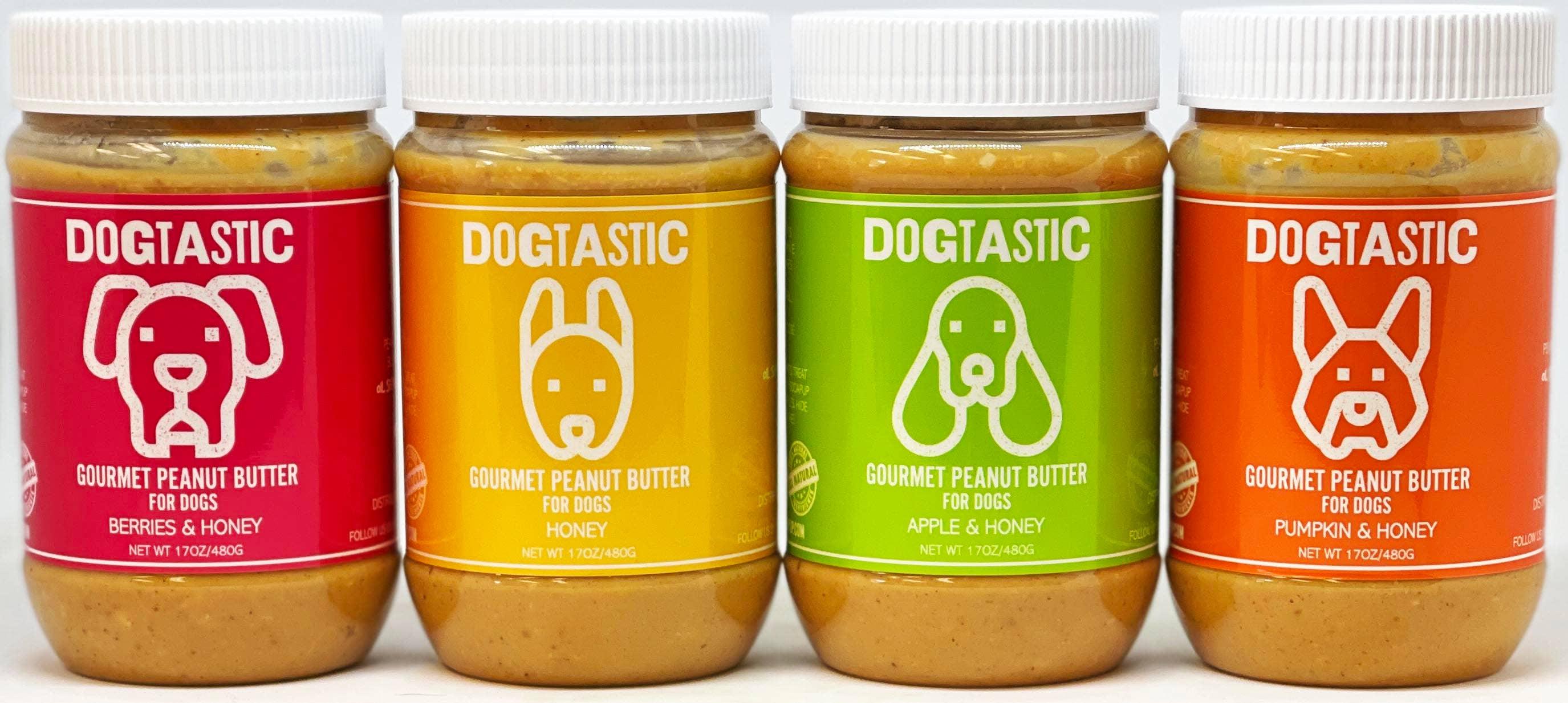 Dogtastic Gourmet Peanut Butter for Dogs - Honey Flavor - Rocky & Maggie's Pet Boutique and Salon