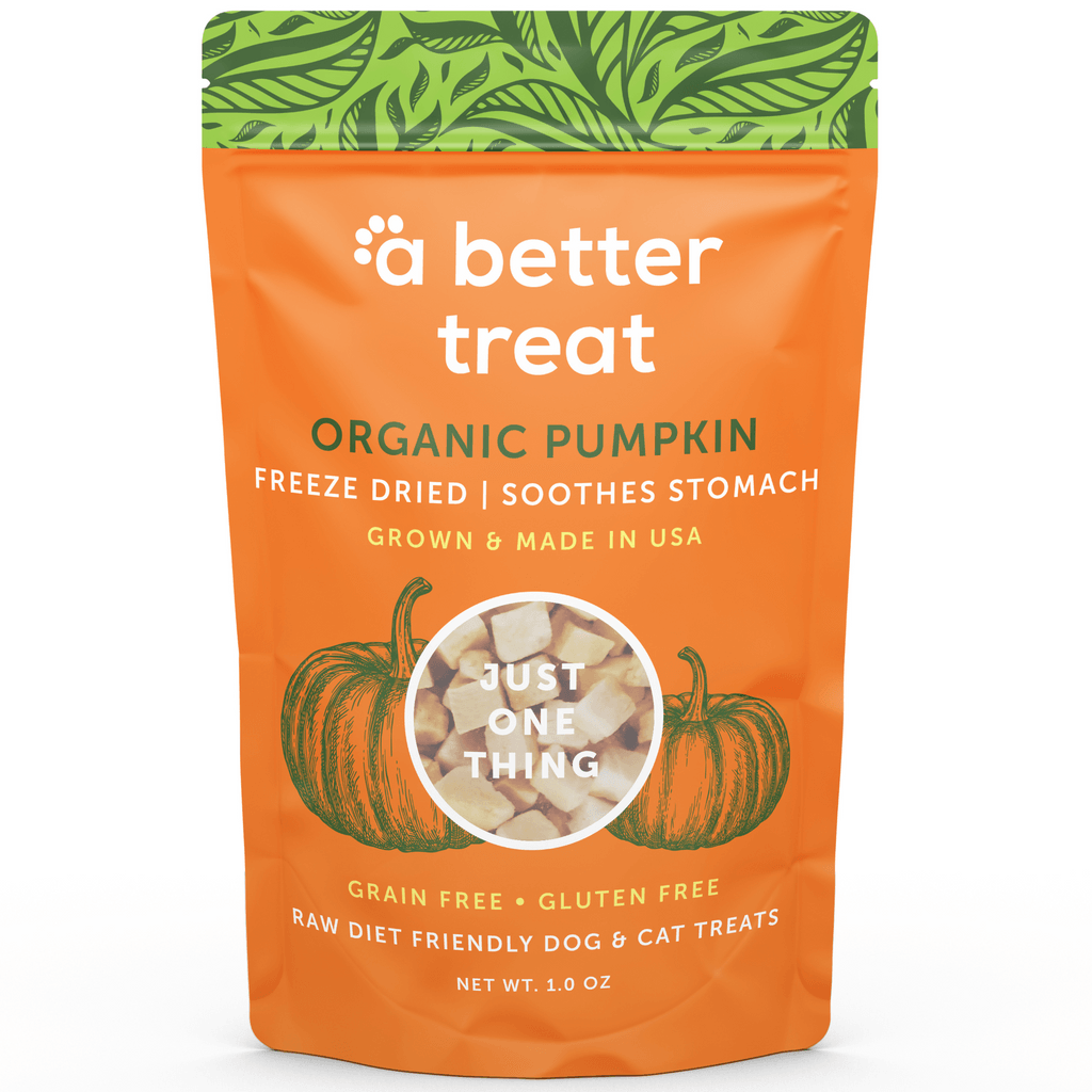 A Better Treat - Freeze Dried Organic Pumpkin Treats - Rocky & Maggie's Pet Boutique and Salon