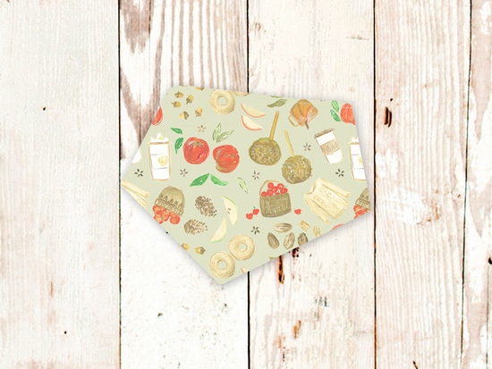 BibbyBubby Apple Orchard Dog Bandana
