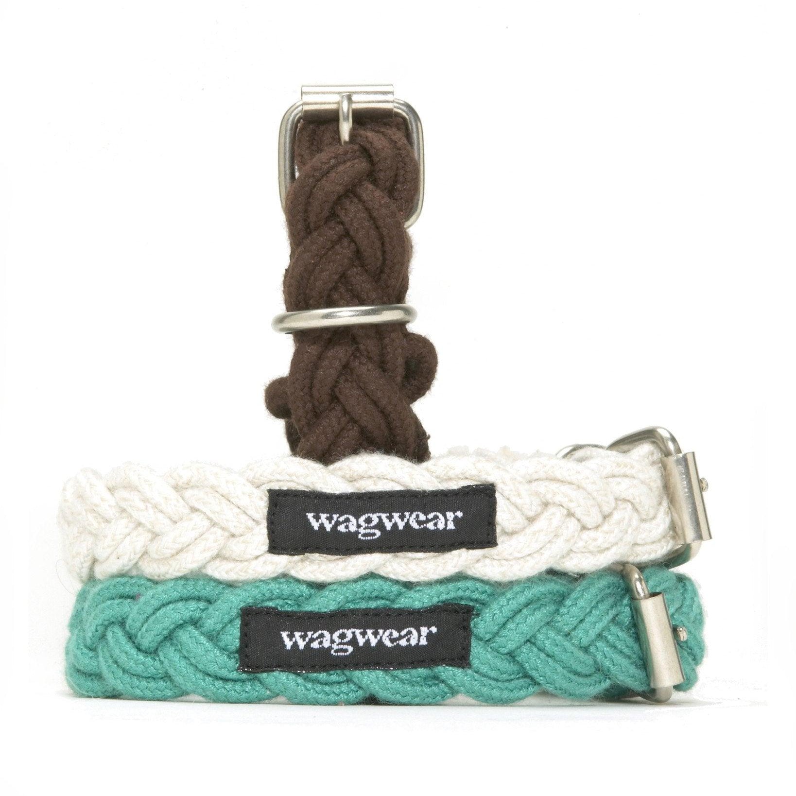 Braided Fisherman Collar and Leash - Rocky & Maggie's Pet Boutique and Salon