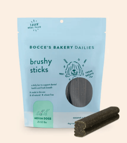 Brushy Sticks Dental Bars for Dogs - Rocky & Maggie's Pet Boutique and Salon