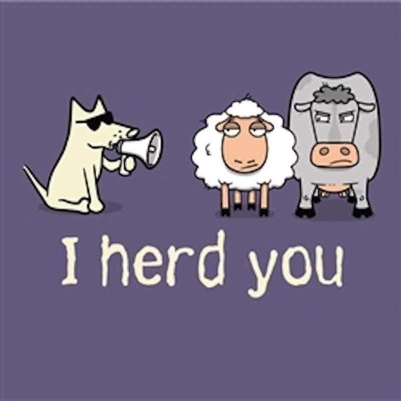 I Herd You - Classic Tee - Rocky & Maggie's Pet Boutique and Salon
