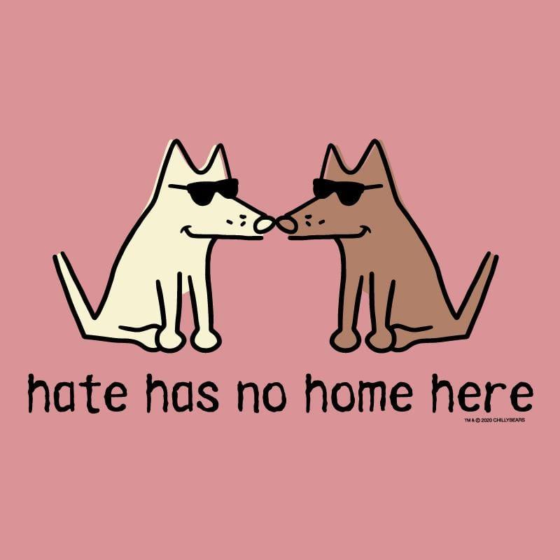 Hate Has No Home Here -T-Shirt Ladies V-Neck - Rocky & Maggie's Pet Boutique and Salon