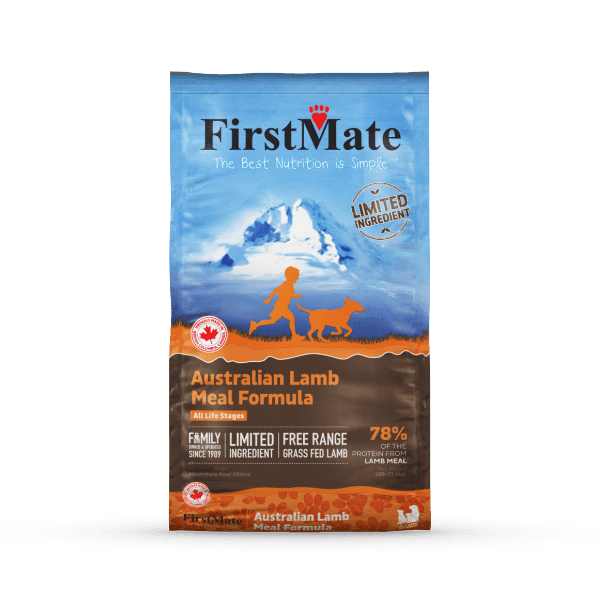 FirstMate™ Grain Free Limited Ingredient Diet Australian Lamb Meal Formula Small Bites Dog Food 5 Lbs - Rocky & Maggie's Pet Boutique and Salon