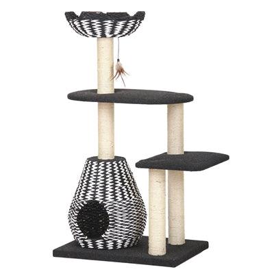 Ace Natural Aesthetic, Handwoven, Eco-Friendly, Sustainable Large Cat Tree - Rocky & Maggie's Pet Boutique and Salon