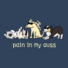Pain In My Auss - Ladies T-Shirt V-Neck - Rocky & Maggie's Pet Boutique and Salon