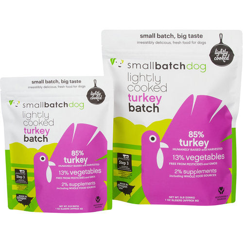Cooked Turkey Small Batch Lightly Cooked Dog Food Smallbatch