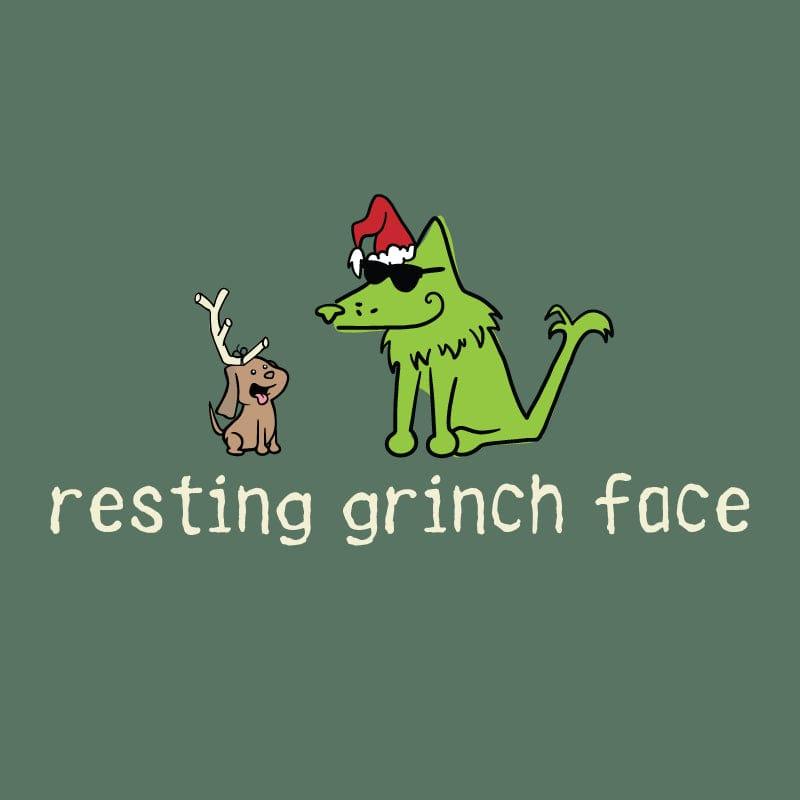Resting Grinch Face - Crewneck Sweatshirt - Rocky & Maggie's Pet Boutique and Salon