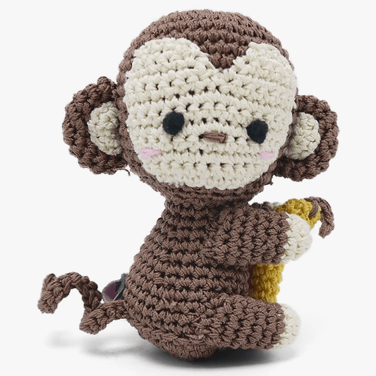 Knit Toy - Monkey - Rocky & Maggie's Pet Boutique and Salon