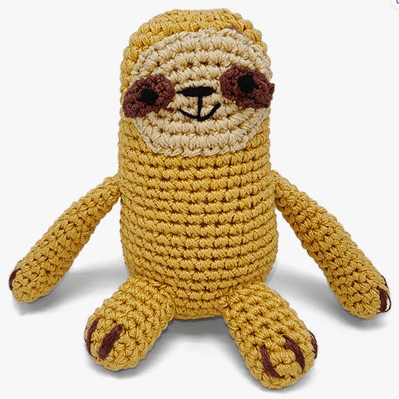 Knit Toy - Sloth - Rocky & Maggie's Pet Boutique and Salon