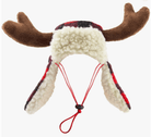 H&K Hat Antler Buffalo Check with Snugfit® - Rocky & Maggie's Pet Boutique and Salon