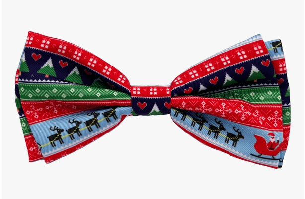 Ugly Sweater Bow Tie - Rocky & Maggie's Pet Boutique and Salon