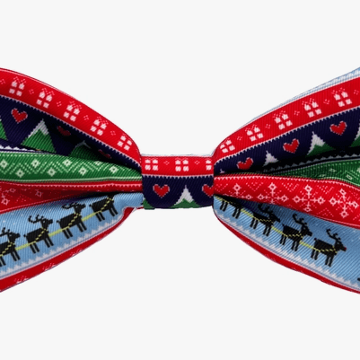 Ugly Sweater Bow Tie - Rocky & Maggie's Pet Boutique and Salon