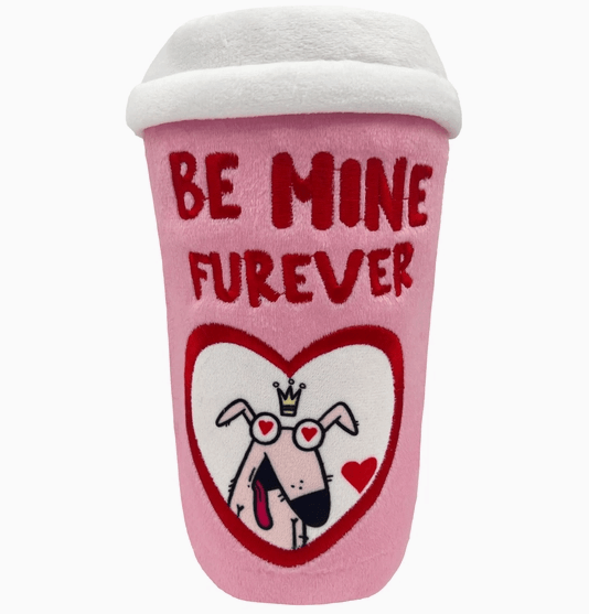 Be Mine Furever Latte (Double Sided) For Dogs - Rocky & Maggie's Pet Boutique and Salon