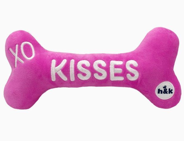 Hugs & Kisses Bone 2.0 (Double Sided) For Dogs - Rocky & Maggie's Pet Boutique and Salon