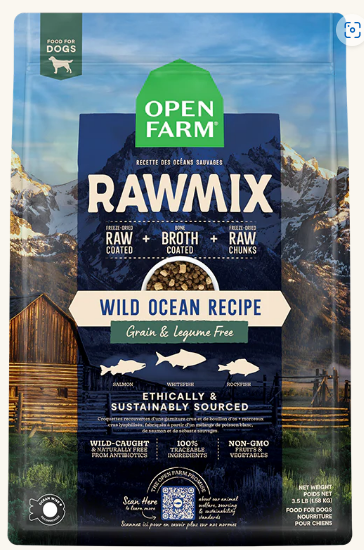 RawMix Wild Ocean Grain-Free Recipe for Dogs