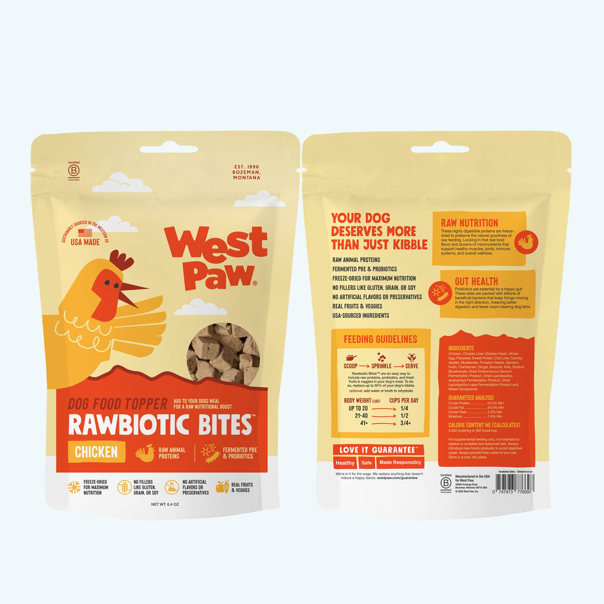 West Paw Chicken Dog Food Topper - view 2
