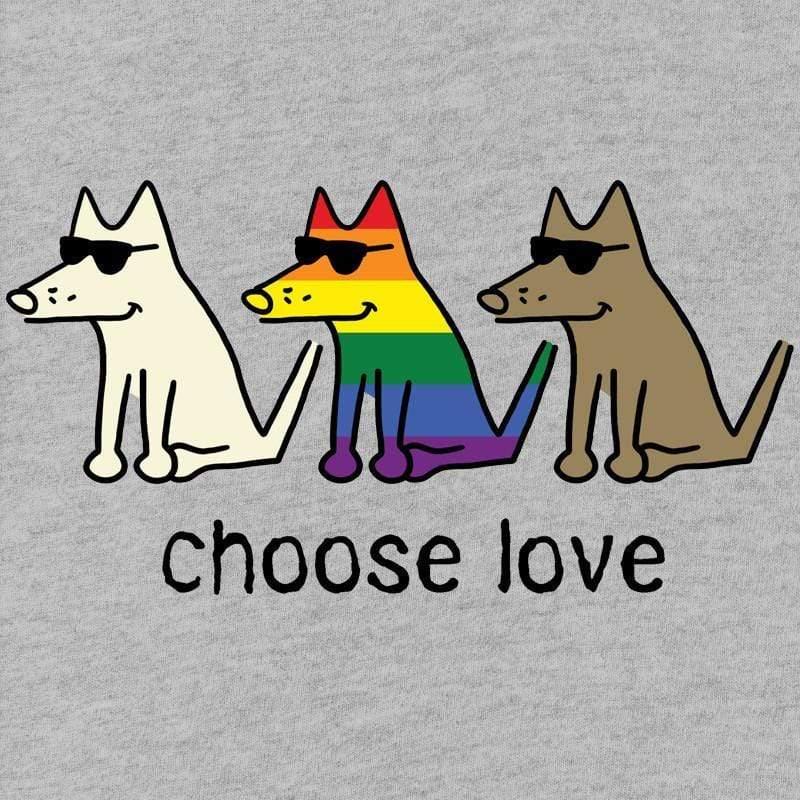 Choose Love - Ladies T-Shirt V-Neck - Rocky & Maggie's Pet Boutique and Salon