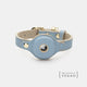 Air Tag Enabled Vegan Leather Collar - Cupertino