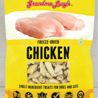 Grandma Lucy's Freeze-Dried Chicken Treats - Rocky & Maggie's Pet Boutique and Salon