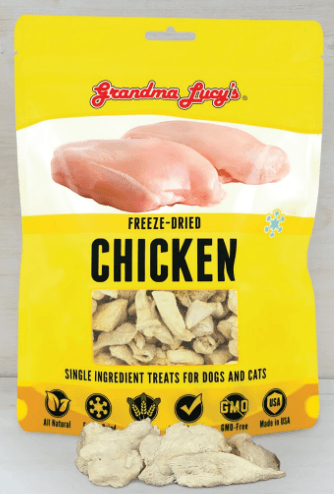 Grandma Lucy's Freeze-Dried Chicken Treats - Rocky & Maggie's Pet Boutique and Salon