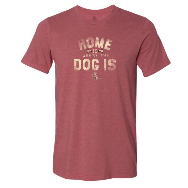 Home Is Where the Dog Is - Lightweight Tee - Rocky & Maggie's Pet Boutique and Salon