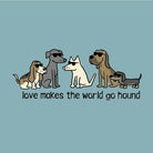 Love Makes The World Go Hound - Classic Tee - Rocky & Maggie's Pet Boutique and Salon