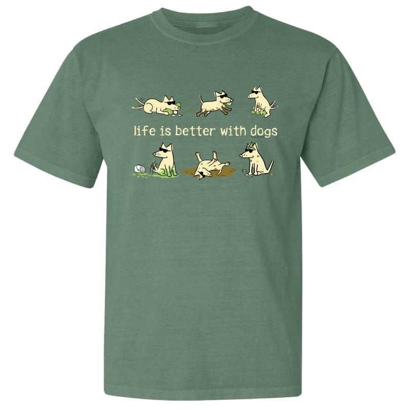 Life Is Better With Dogs - Classic Tee - Rocky & Maggie's Pet Boutique and Salon