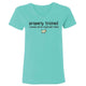 Properly Trained - Ladies T-Shirt V-Neck - Rocky & Maggie's Pet Boutique and Salon
