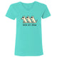 Total Sit Show Ladies' V-Neck T-shirt