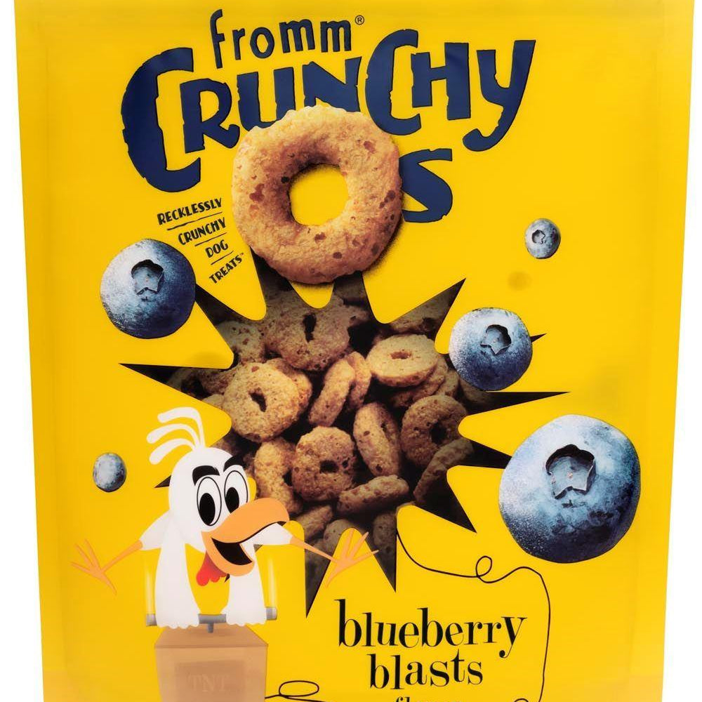 Fromm Crunchy O's Blueberry Blast Dog Treats - Rocky & Maggie's Pet Boutique and Salon