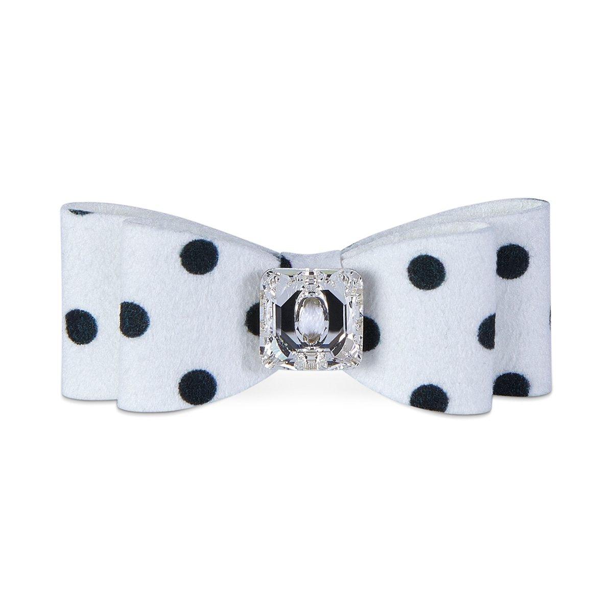 Polka Dot Big Bow Hair Bow - Rocky & Maggie's Pet Boutique and Salon