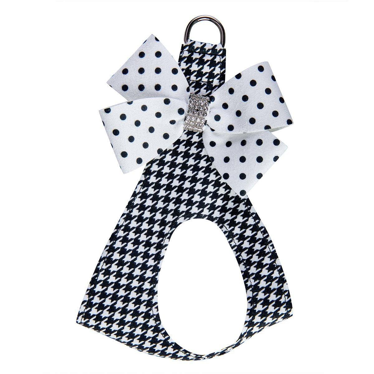Polka Dot Nouveau Bow Step In Harness - Rocky & Maggie's Pet Boutique and Salon