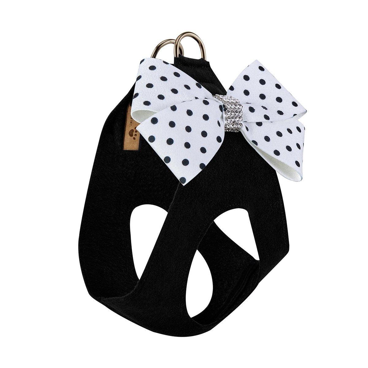 Polka Dot Nouveau Bow Step in Harness - Rocky & Maggie's Pet Boutique and Salon