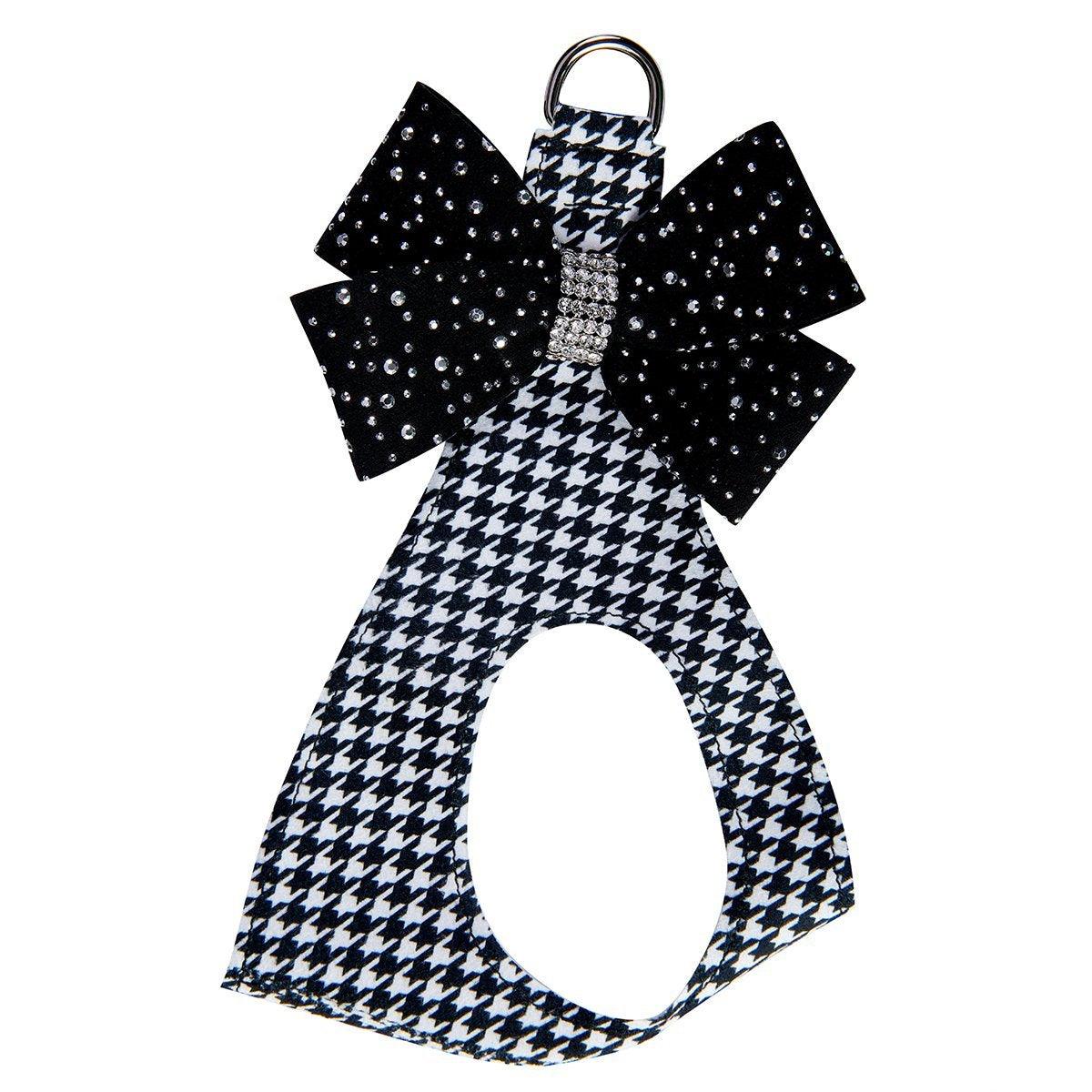 Silver Stardust Nouveau Bow Step in Harness - Rocky & Maggie's Pet Boutique and Salon