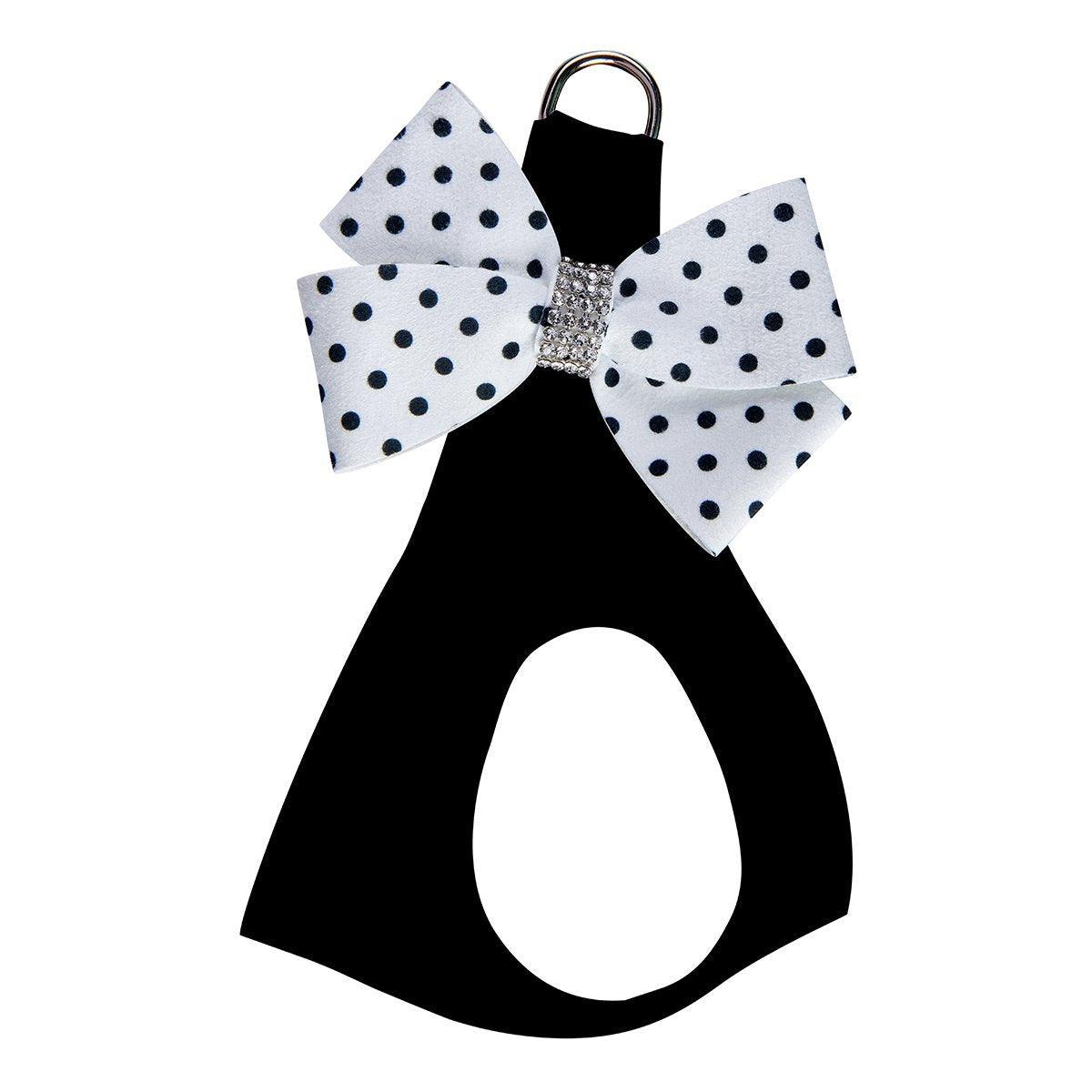 Polka Dot Nouveau Bow Step in Harness - Rocky & Maggie's Pet Boutique and Salon