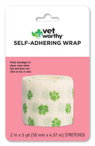 Self Adhering Paw Print Wrap - Rocky & Maggie's Pet Boutique and Salon