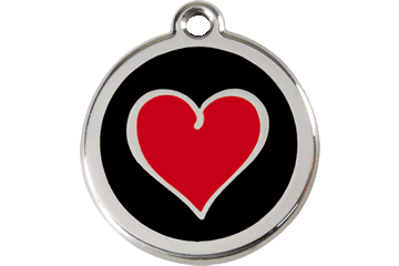 Red Dingo Stainless Steel with Enamel- Colors as shown - Rocky & Maggie's Pet Boutique and Salon