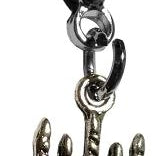 Chrome Happy Birthday Lobster Claw Charm - Rocky & Maggie's Pet Boutique and Salon