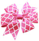 Hair Bow Quatrefoil w/ Alligator Clip - Rocky & Maggie's Pet Boutique and Salon