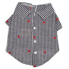 Gingham Hearts Shirt - Rocky & Maggie's Pet Boutique and Salon