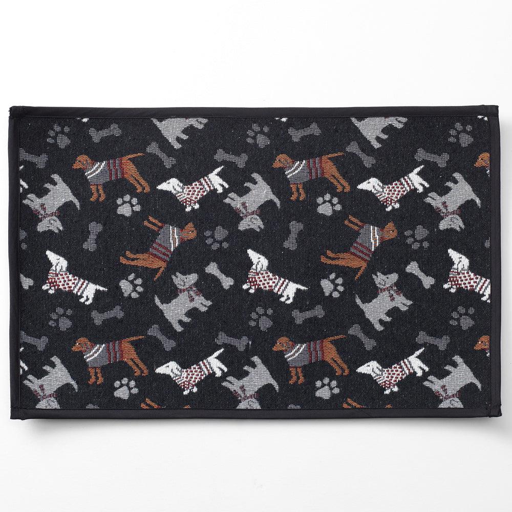 Tossed Dogs Tapestry Mat - Rocky & Maggie's Pet Boutique and Salon